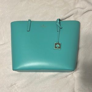 Kate Spade Computer Tote Teal Bag
